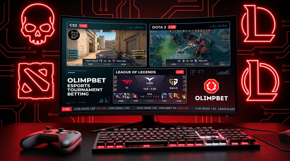 Киберспорт в мобильном приложении — CS2, Dota 2, LoL